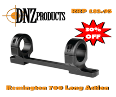 DNZ Reaper 1 Piece 1 inch Remington 700 Long Action RH Rifle Scope Mount