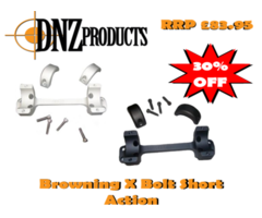 DNZ Reaper 30mm 1 Piece Browning X-Bolt RH Short Action Rifle Scope Mount