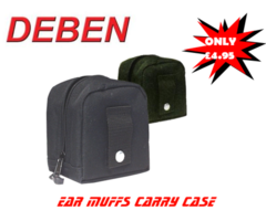 Ear Defenders Canvas Carry Case