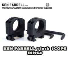 Farrell Rings 1″ inch Standard Scope Rings