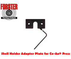 Forster Shellholder Adapter Plate for use with Co Ax Press