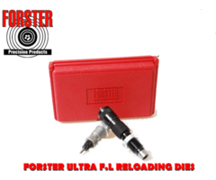 Forster Ultra Reloading Die Set with Full Length Micrometer Seater