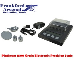 Frankford Arsenal Platinum 1500 Grain Electronic Precision Reloading Scale with Carry Case