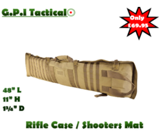G.P.I Tactical Rifle Case / Shooting Mat