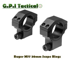 G.P.I Tactical Ruger M77 30mm / 1 inch High Scope Rings
