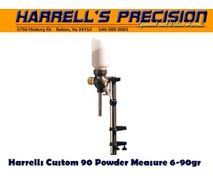Harrells Custom 90 Reloading Powder Measure / Powder Thrower 6-90gr Capacity