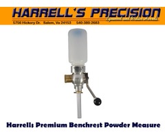 Harrells Premium Benchrest Reloading Powder Measure / Powder Thrower 60gr Capacity