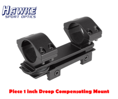 Hawke 1 Piece 1 inch Droop Compensating Mount Weaver (HM7220)