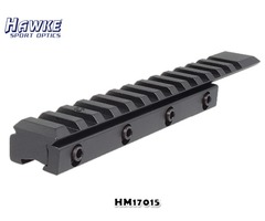 Hawke 1 Piece Flat Adaptor 11mm to Weaver / Picatinny HM17015
