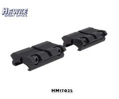 Hawke 2 Piece Adapter 11mm or 3/8″ to Weaver – HM17025