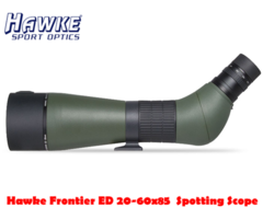 Hawke Frontier ED 20-60×85 Green & Black Spotting Scope