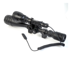 Hawke Gun Torch DHS 6-24×50 AO Illuminated Mildot with Mounts & Tracer ES1000