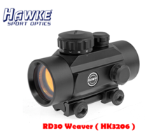 Hawke Red Dot Sight 30mm – 1×30 Weaver (HK3206)
