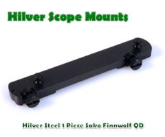 Hilver Steel Full Bore 1 Piece Quick Detach Sako Finnwolf (2230N)