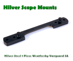 Hilver Steel Silver Full Bore 1 Piece Weatherby Vanguard SA (1825)