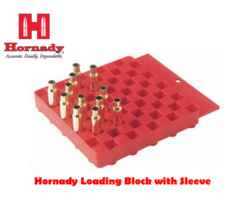 Hornady Case Loading Block with Sleeve