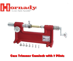 Hornady Case Trimmer Camlock with 7 Pilots (050140)