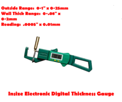 Insize Electronic Digital Thickness Gauge