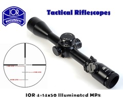 IOR 4-14×50 30mm Mil RAD Illuminated MP8 Tactical Riflescope