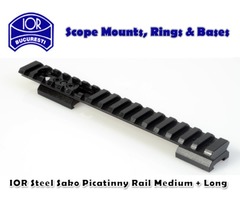 IOR Steel 1 Piece Flat Sako Picatinny Rail for Medium & Long Actions