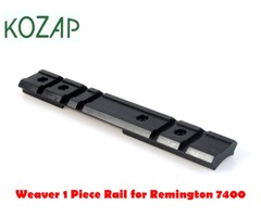Kozap Steel Weaver 1 Piece Remington 7400 Rail