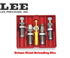 Lee Deluxe 4 Reloading die Pistol / Hand gun Reloading Die Set