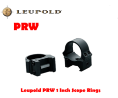Leupold 1 inch PRW Fixed Scope Rings / Scope Mounts