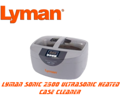 Lyman Turbo Sonic 2500 Ultrasonic Heated Case Cleaner