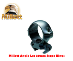 Millet Angle Loc 1 inch Weaver Style Scope Rings