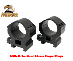Millett Tactical 30mm High or Medium Scope Rings