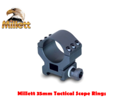 Millett Tactical 35mm Lightweight 6 Screw Scope Rings