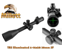 Millett TRS 4-16×50 Illuminated 30mm Side Focus Tactical Rifle Scope