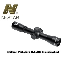 NcStar Pistolero 2.5×30 Illuminated Pistol Scope (SEPB2530B)