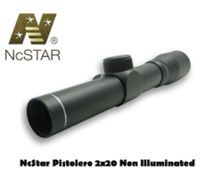 NcStar Pistolero 2×20 Non Illuminated Pistol Scope (SPB220B)