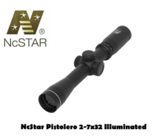 NcStar Pistolero 2-7×32 Illuminated Pistol Scope (SEPB2732B)