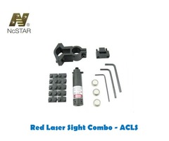 NcStar Red Laser Sight with Universal Barrel and Trigger Guard Mount Combo (ACLS)