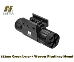 NcStar Tactical 532nm Green Laser with Weaver / Picatinny Mount – APRLSMG