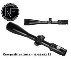 Nightforce Riflescope Competition Zero Stop 15-55×52