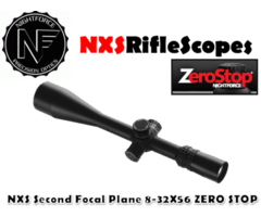 Nightforce Riflescope NXS Second Focal Plane 8-32X56 ZERO STOP