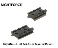 Nightforce Two Piece 20 MOA Tapered Steel Scope Rifle Base for Rem 700