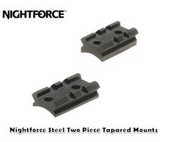 Nightforce Two Piece 20 MOA Tapered Steel Scope Rifle Base for Savage