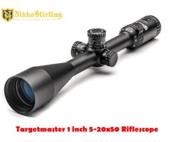 Nikko Stirling Riflescope 1 inch Targetmaster 5-20×50 Mildot