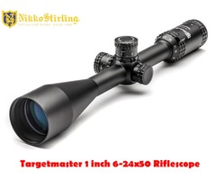 Nikko Stirling Riflescope 1 inch Targetmaster 6-24×50 Mildot