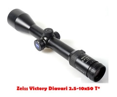 Preowned Zeiss Victory Diavari 2.5-10×50 T* Ret 60 Riflescope