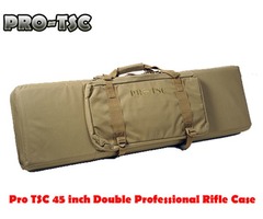 Pro TSC 45 inch Double Professional Rifle Case with Egg Crate Foam – 1807A