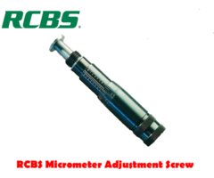 RCBS Micrometer Adjustment Screw