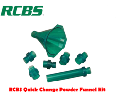RCBS Reloading Quick Change Powder Funnel