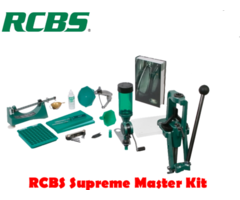 RCBS Rock Chucker Supreme Master Reloader Reloading Press Kit