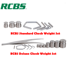 RCBS Scale Check Weights