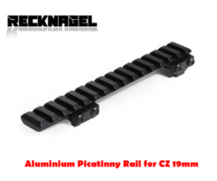 Recknagel Aluminium Picatinny Rail for BRNO CZ 19mm (57050-0062)